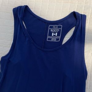 Roots cotton racerback dress